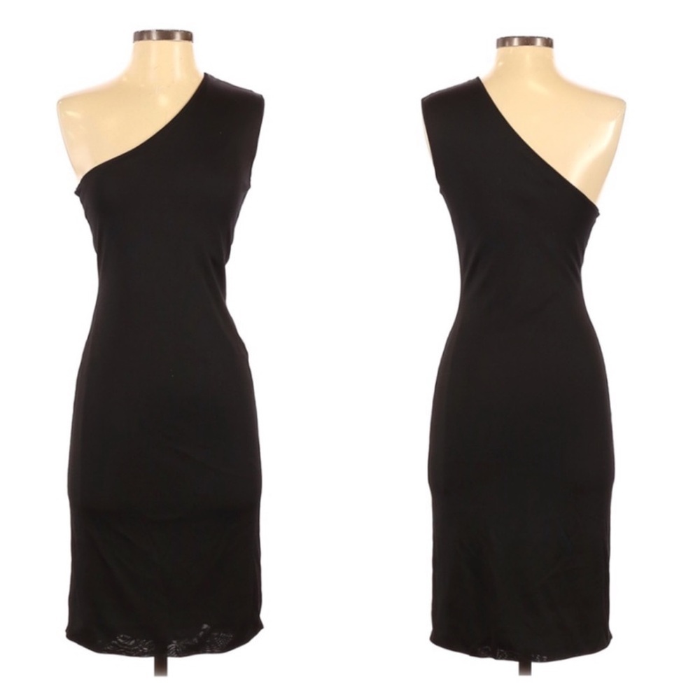 Ralph Lauren One Shoulder Dress